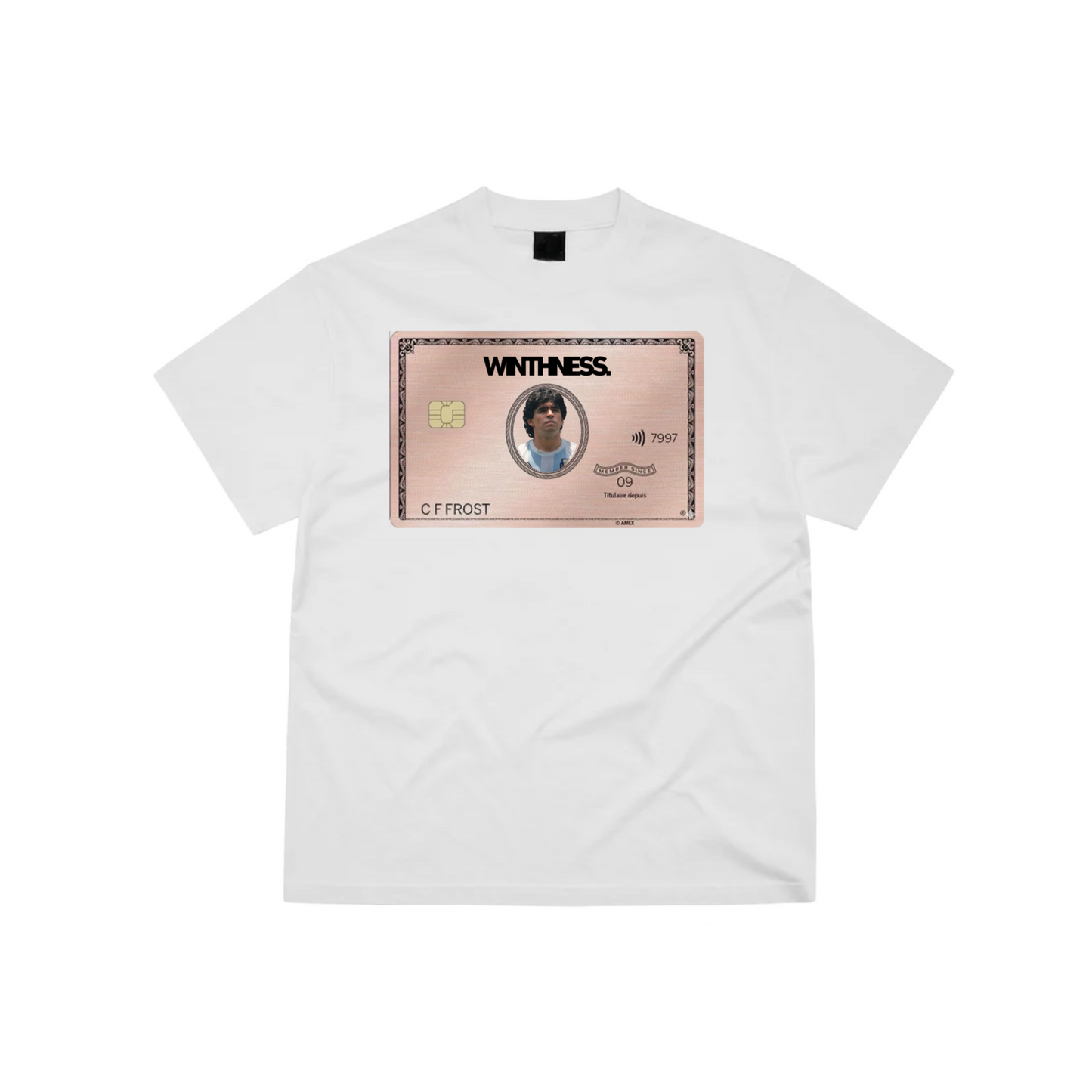 AMEX D10S BOXY TEE - BRANCA